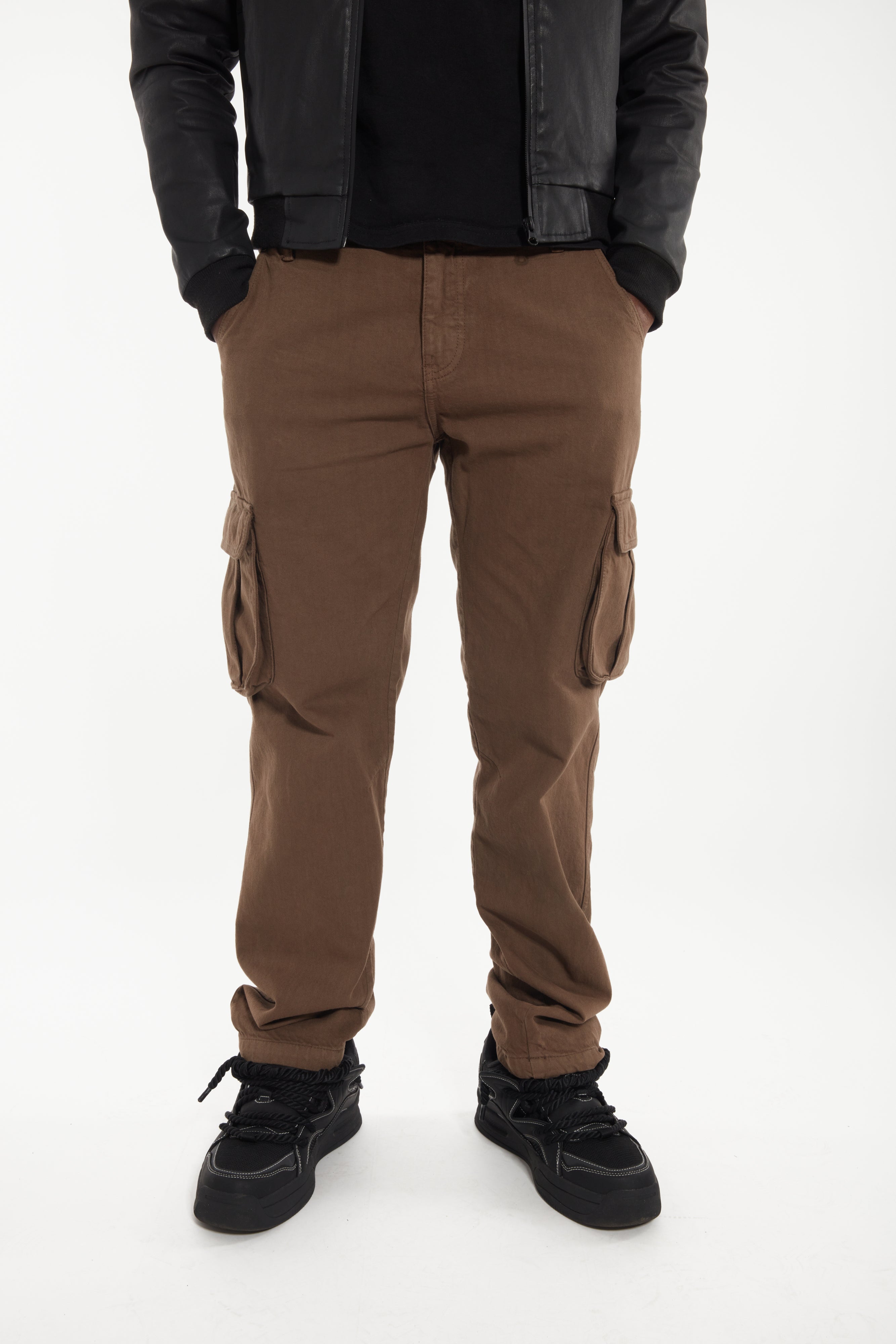 Pantalon Cargo HERVUS Marron - Jamyas
